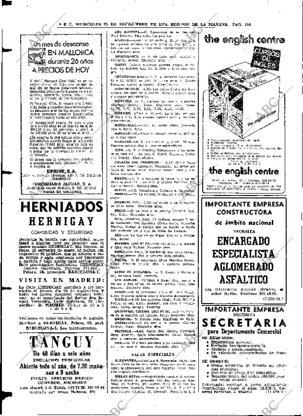 ABC MADRID 25-09-1974 página 100