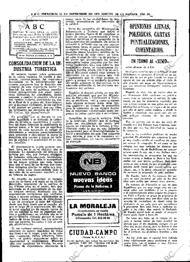 ABC MADRID 25-09-1974 página 30