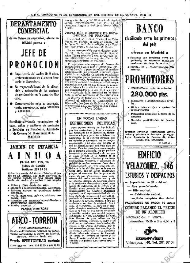 ABC MADRID 25-09-1974 página 34