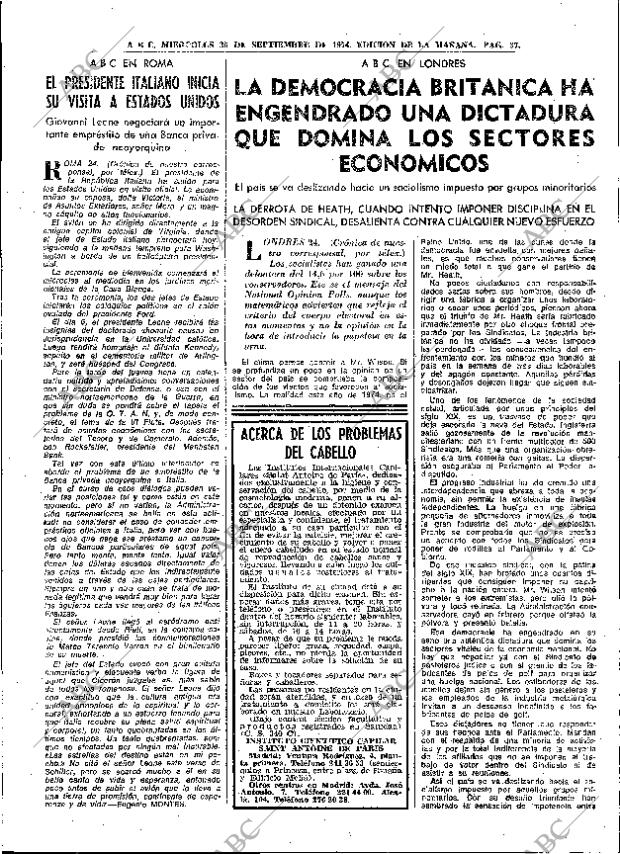 ABC MADRID 25-09-1974 página 37