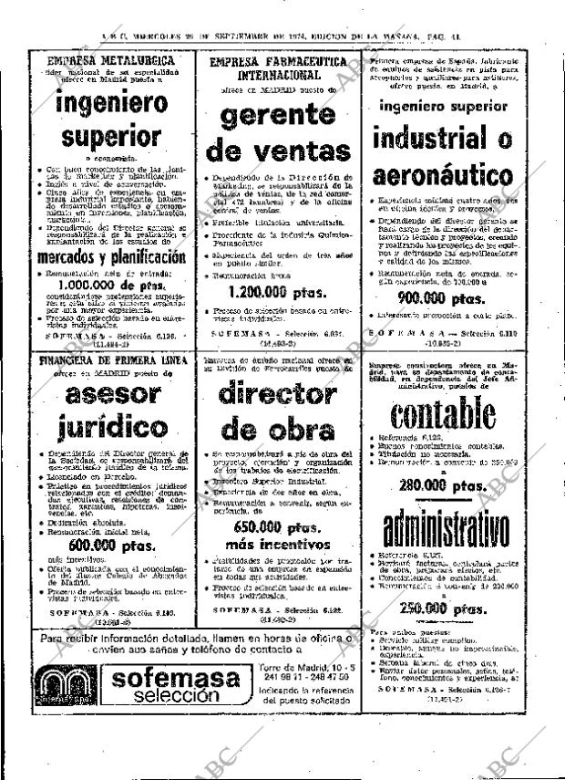 ABC MADRID 25-09-1974 página 44