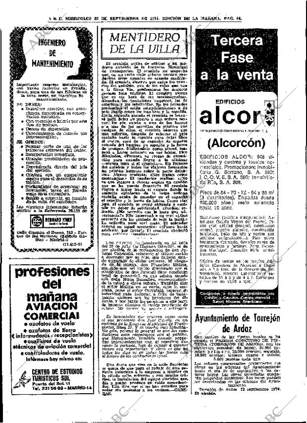 ABC MADRID 25-09-1974 página 64