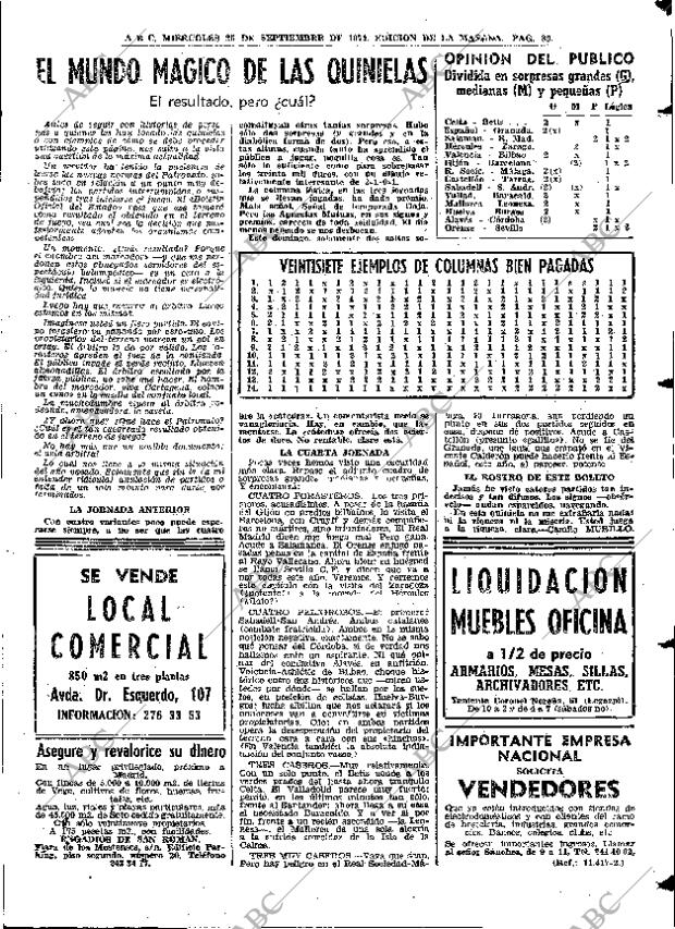 ABC MADRID 25-09-1974 página 89