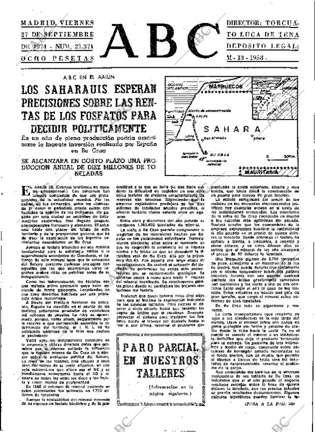 ABC MADRID 27-09-1974 página 21