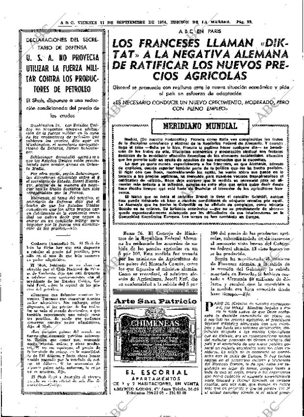 ABC MADRID 27-09-1974 página 25