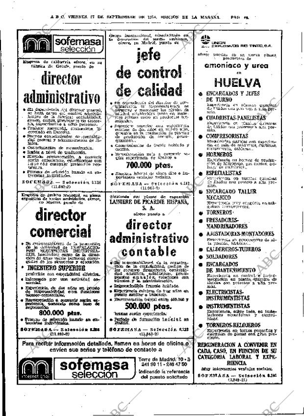 ABC MADRID 27-09-1974 página 36