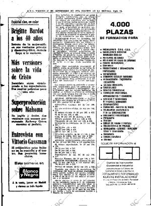 ABC MADRID 27-09-1974 página 74