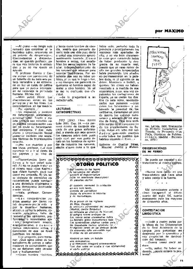 BLANCO Y NEGRO MADRID 28-09-1974 página 11