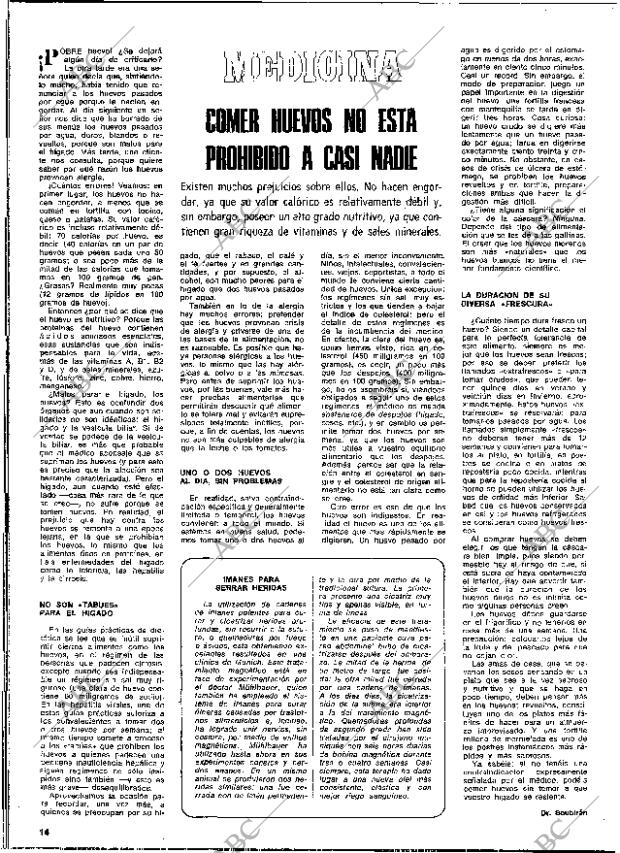 BLANCO Y NEGRO MADRID 28-09-1974 página 14
