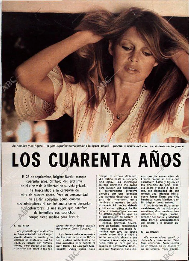 BLANCO Y NEGRO MADRID 28-09-1974 página 40