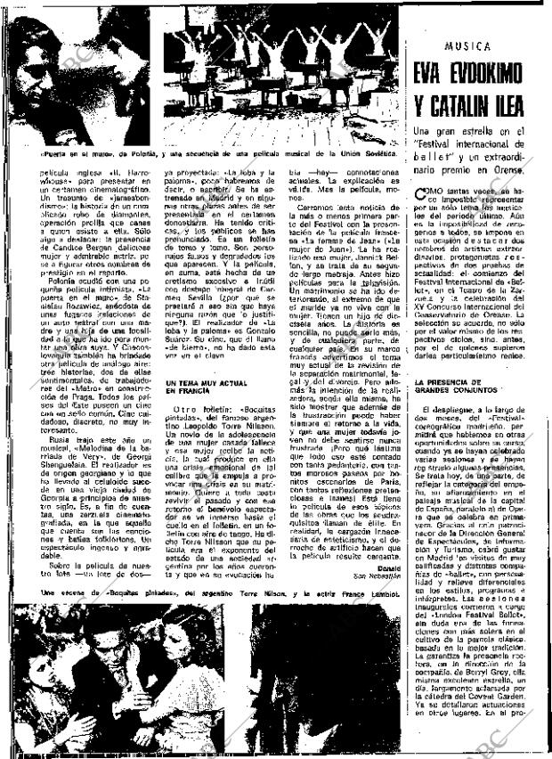 BLANCO Y NEGRO MADRID 28-09-1974 página 66