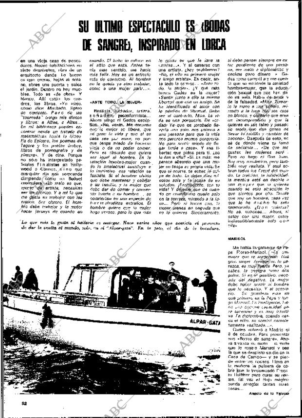 BLANCO Y NEGRO MADRID 28-09-1974 página 82