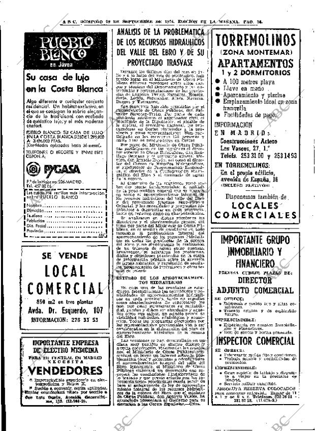 ABC MADRID 29-09-1974 página 32