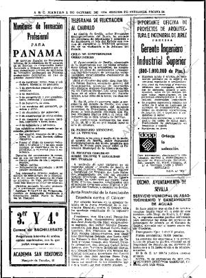 ABC SEVILLA 01-10-1974 página 34
