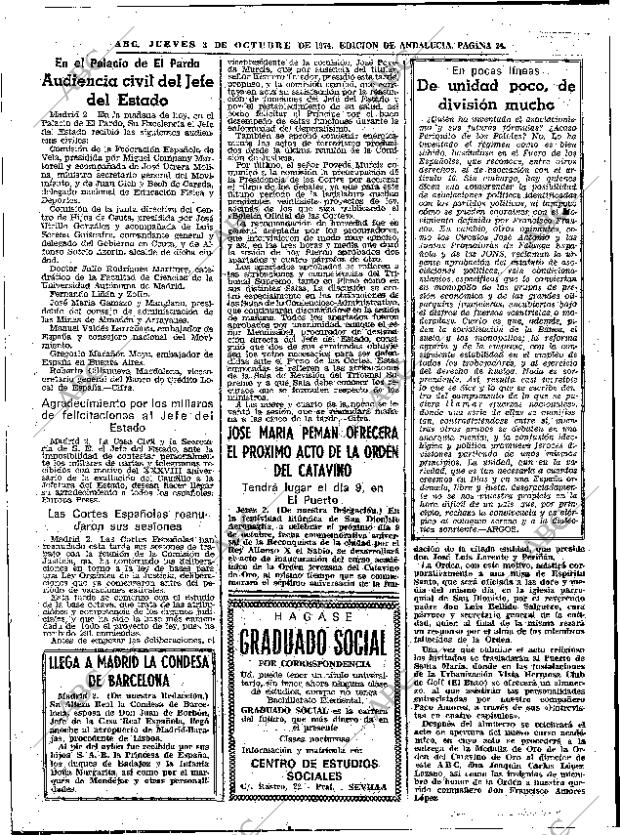 ABC SEVILLA 03-10-1974 página 24