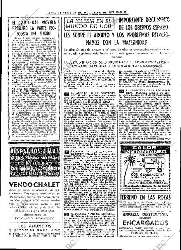 ABC MADRID 10-10-1974 página 45