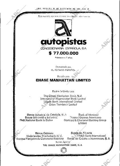 ABC MADRID 10-10-1974