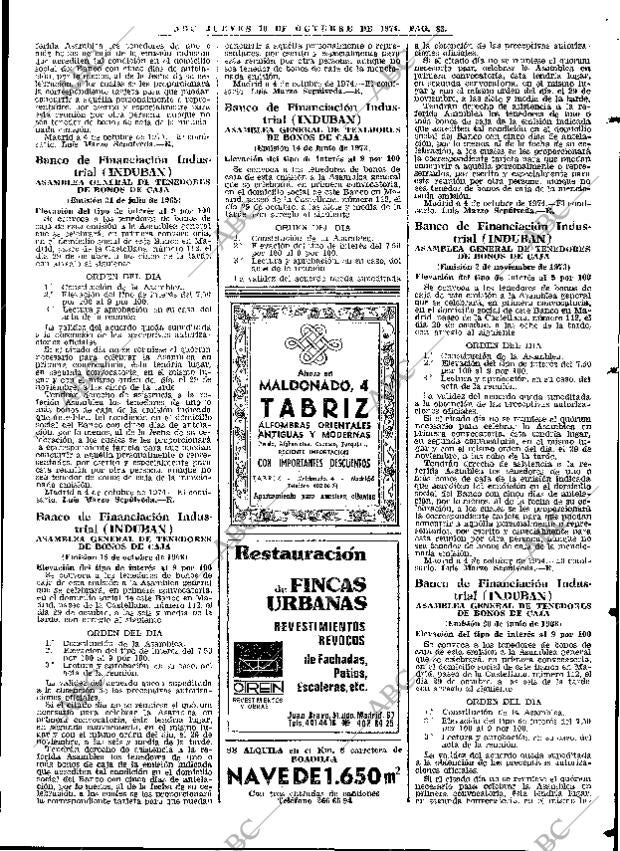 ABC MADRID 10-10-1974 página 83