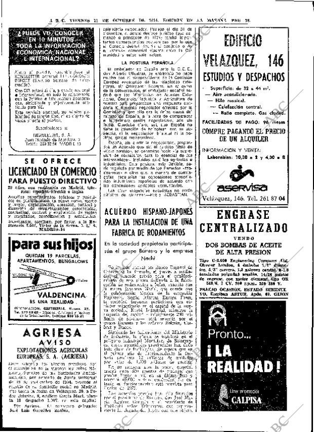 ABC MADRID 11-10-1974 página 78