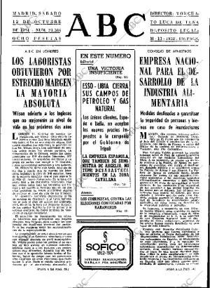 ABC MADRID 12-10-1974 página 21