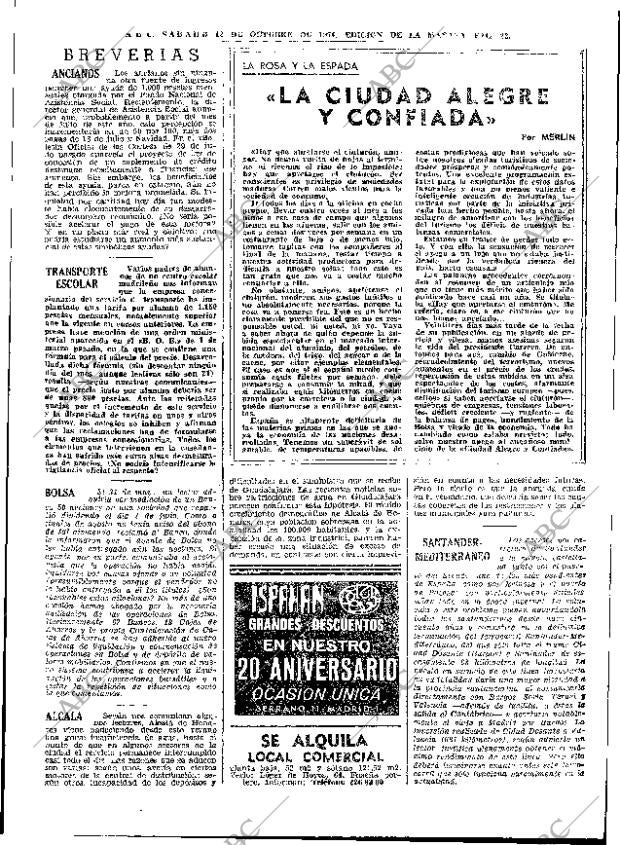 ABC MADRID 12-10-1974 página 23