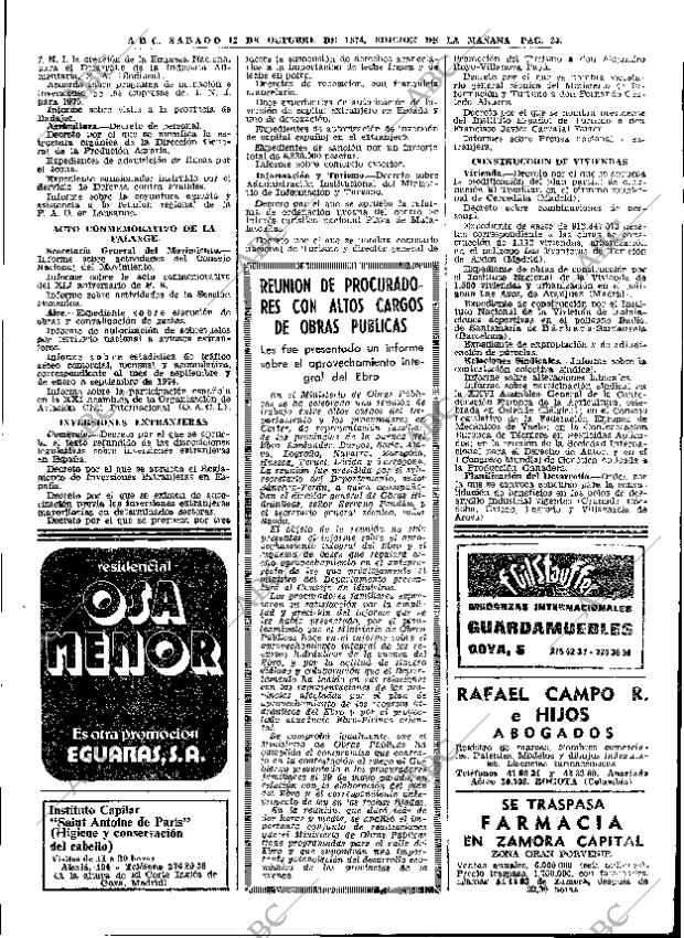 ABC MADRID 12-10-1974 página 25