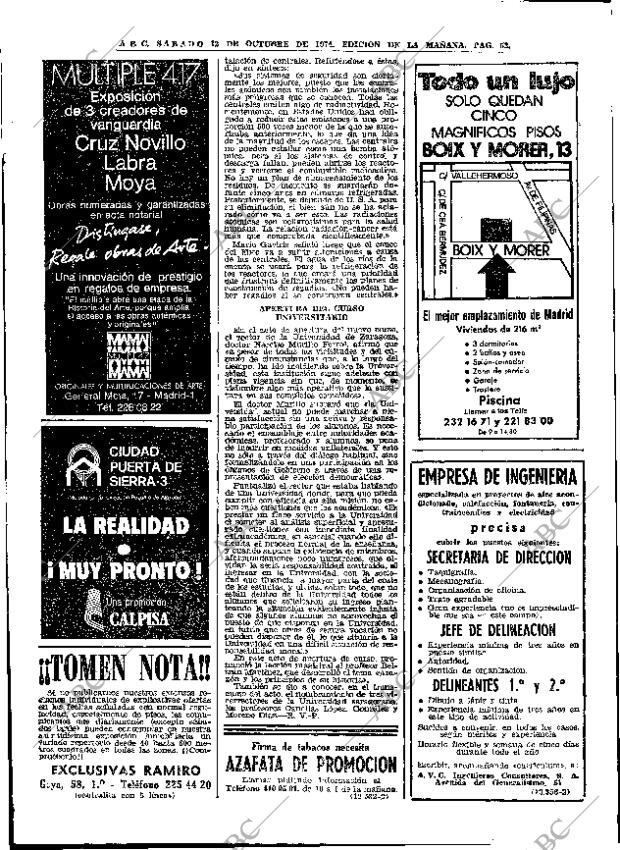 ABC MADRID 12-10-1974 página 52