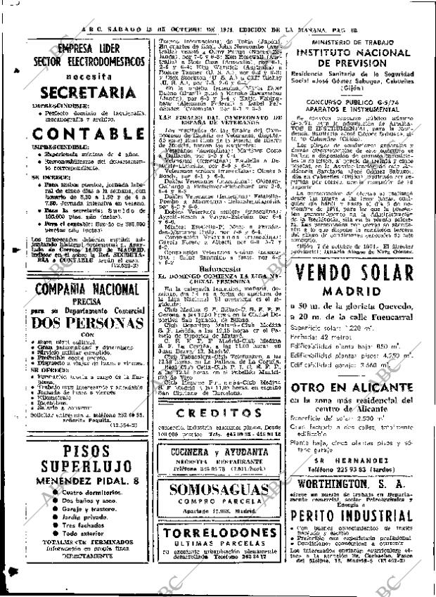 ABC MADRID 12-10-1974 página 82