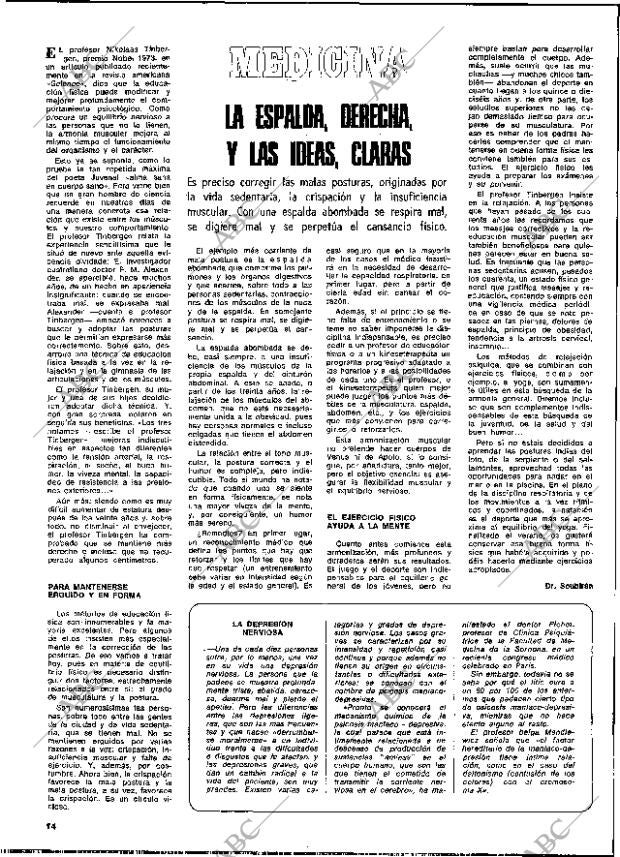 BLANCO Y NEGRO MADRID 12-10-1974 página 14