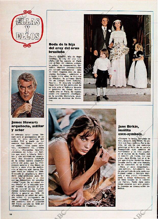 BLANCO Y NEGRO MADRID 12-10-1974 página 16