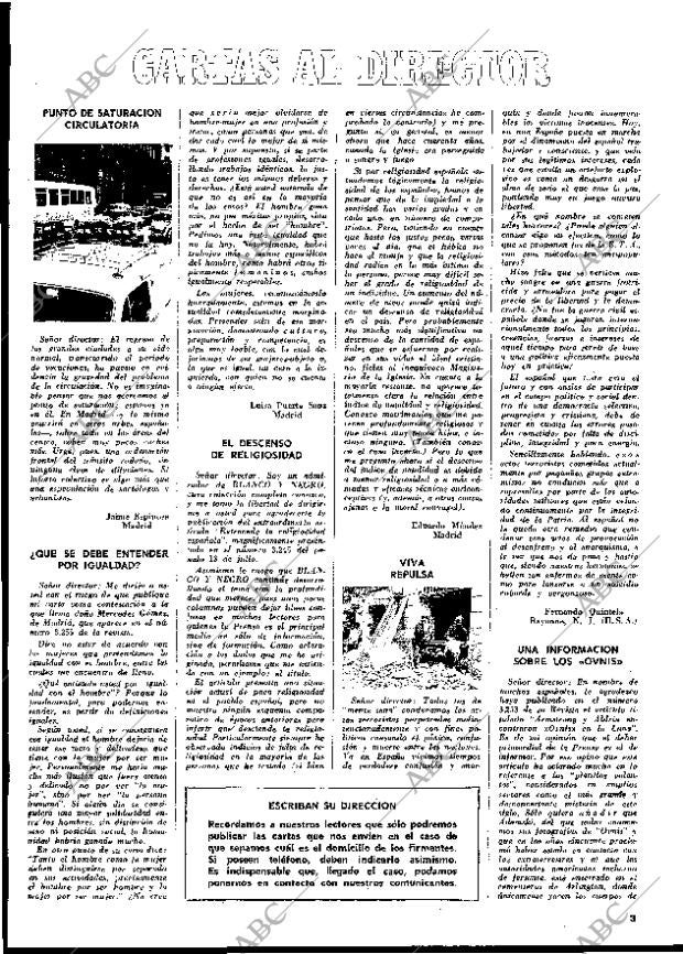 BLANCO Y NEGRO MADRID 12-10-1974 página 3