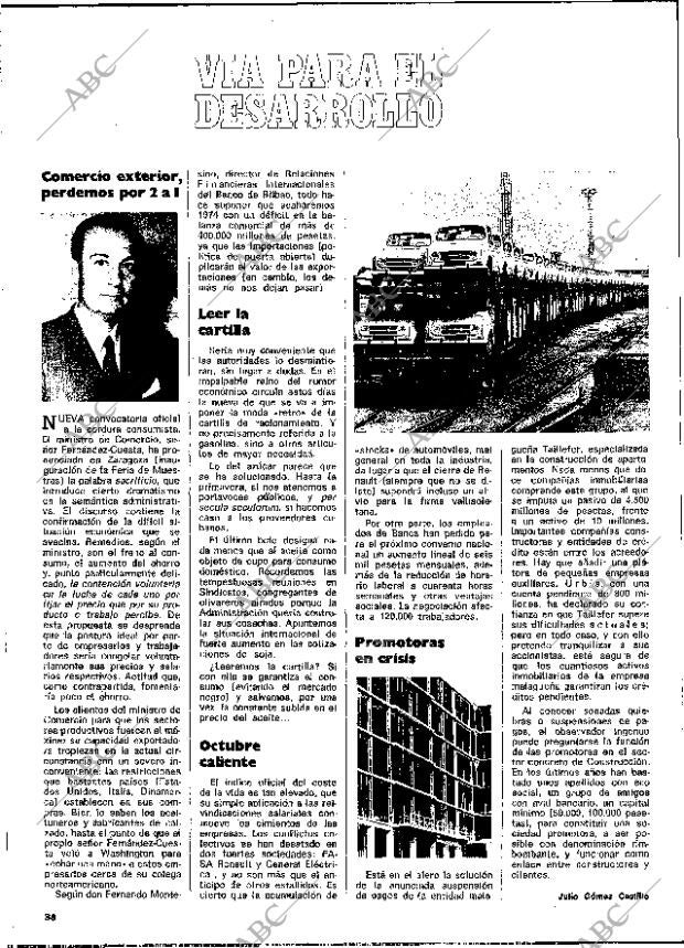 BLANCO Y NEGRO MADRID 12-10-1974 página 38