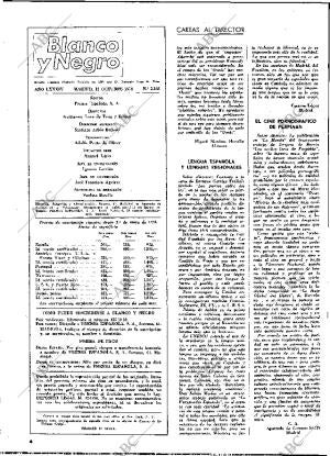 BLANCO Y NEGRO MADRID 12-10-1974 página 4