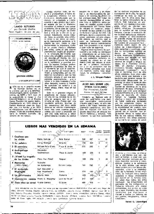 BLANCO Y NEGRO MADRID 12-10-1974 página 70
