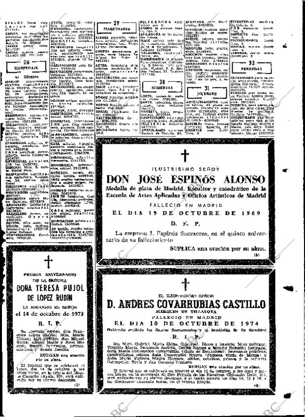 ABC MADRID 13-10-1974 página 105