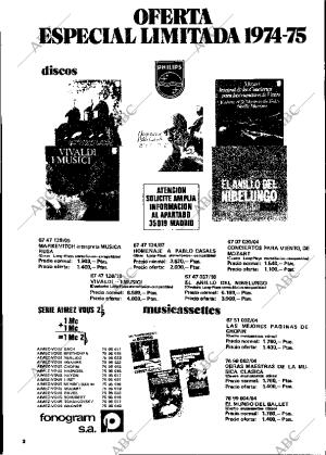 ABC MADRID 13-10-1974 página 126