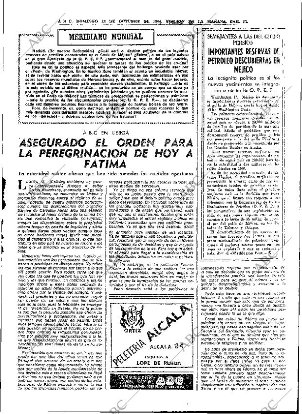 ABC MADRID 13-10-1974 página 23