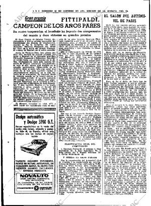 ABC MADRID 13-10-1974 página 74