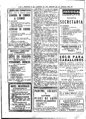 ABC MADRID 13-10-1974 página 88