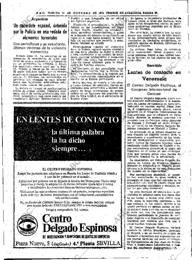 ABC SEVILLA 15-10-1974 página 27