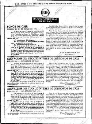 ABC SEVILLA 17-10-1974 página 44