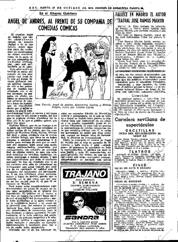 ABC SEVILLA 17-10-1974 página 65