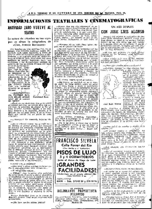 ABC MADRID 18-10-1974 página 81