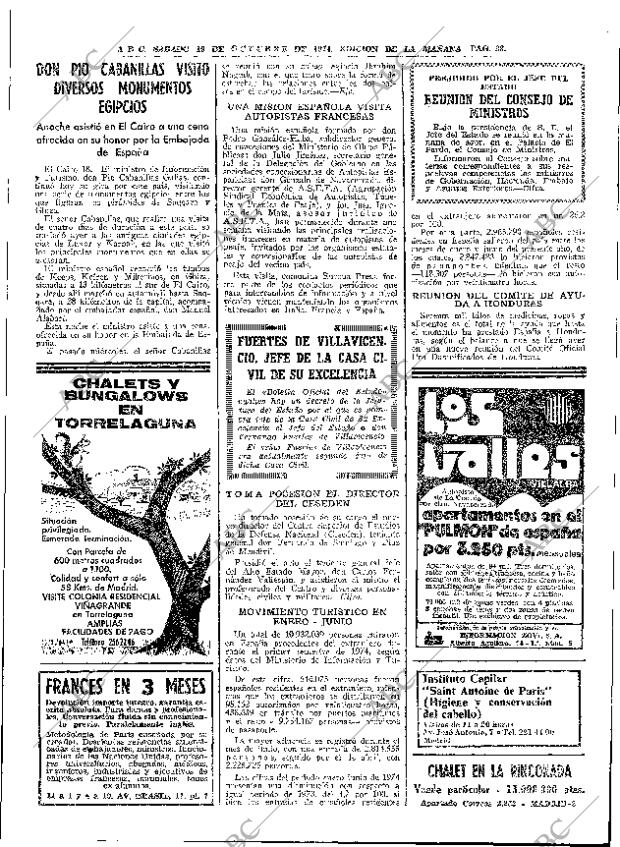 ABC MADRID 19-10-1974 página 33