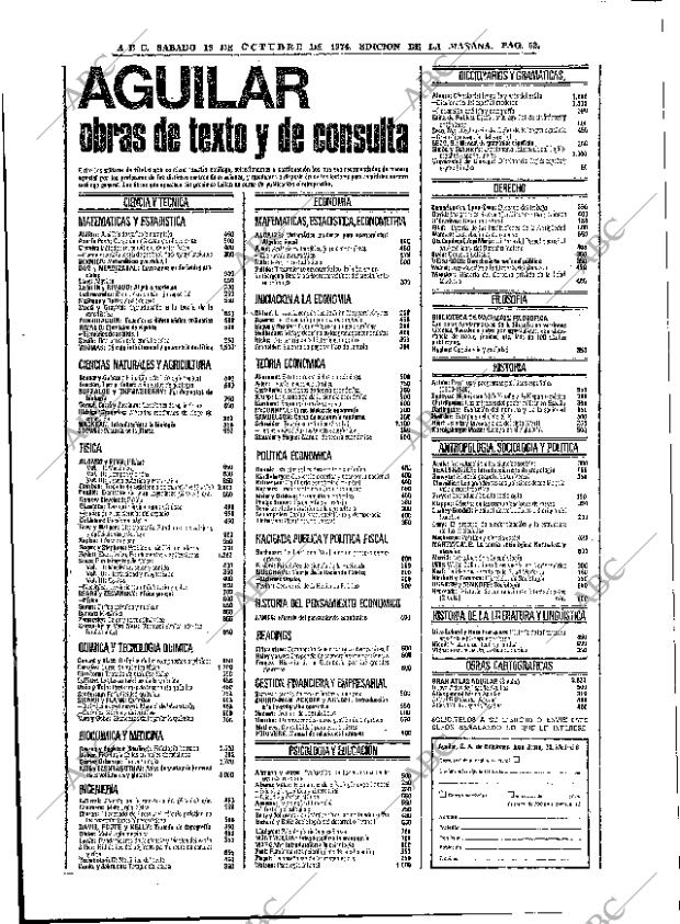 ABC MADRID 19-10-1974 página 52