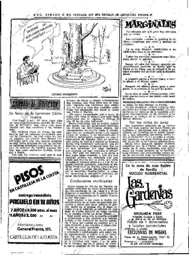ABC SEVILLA 19-10-1974 página 53