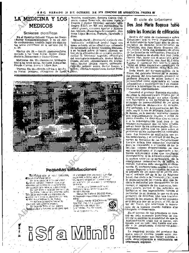 ABC SEVILLA 19-10-1974 página 63