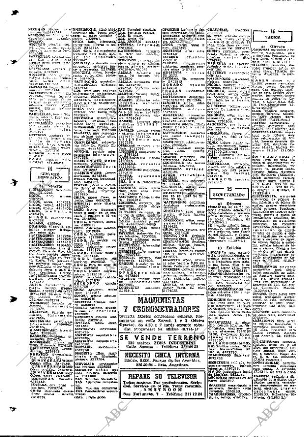 ABC MADRID 24-10-1974 página 112