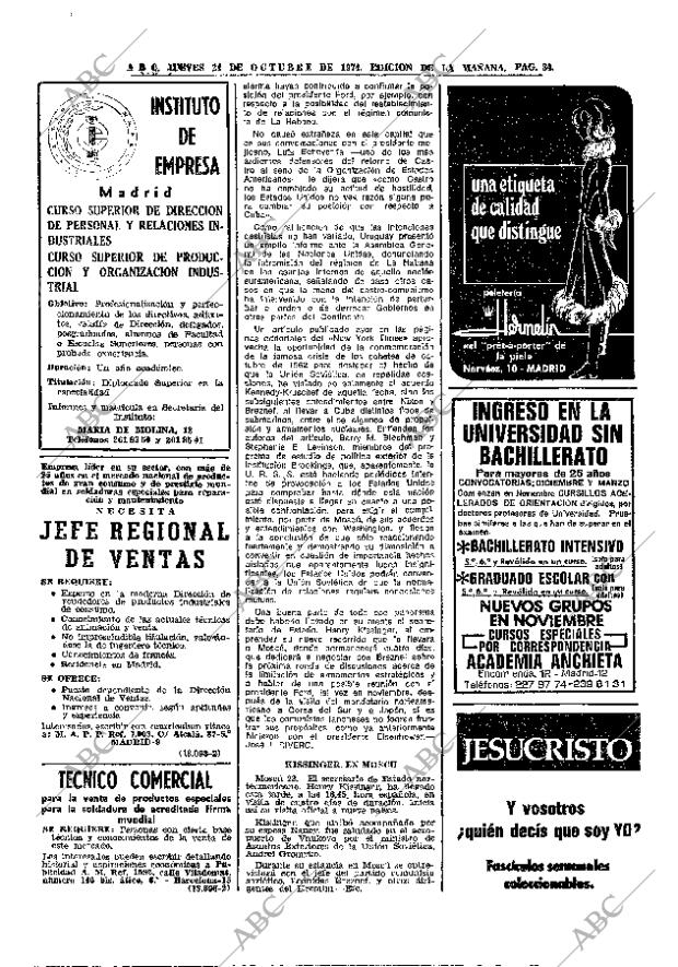 ABC MADRID 24-10-1974 página 32