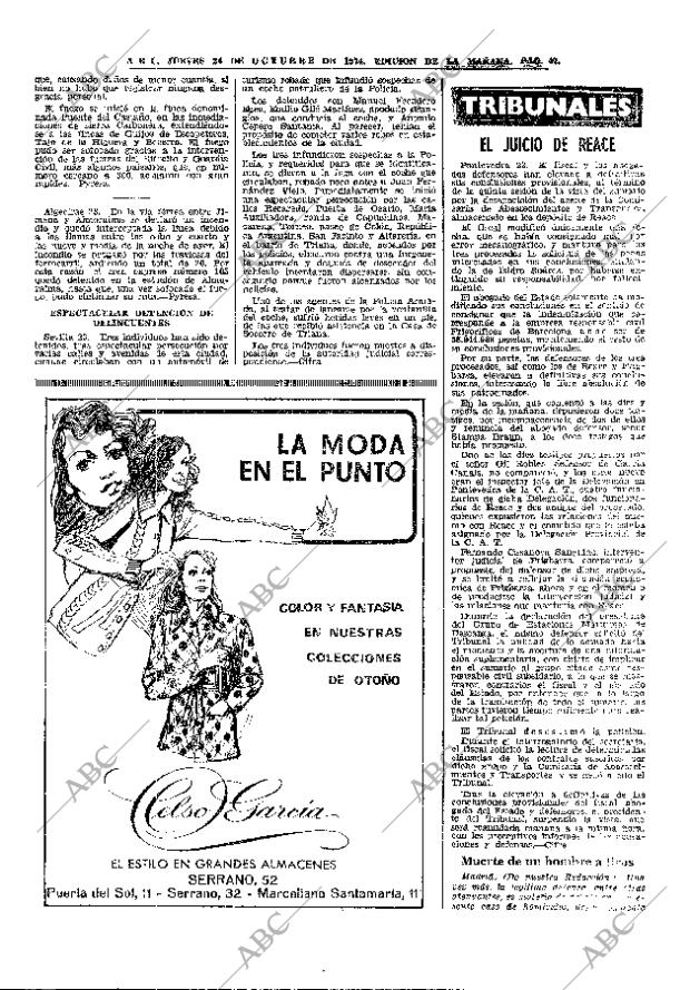 ABC MADRID 24-10-1974 página 45